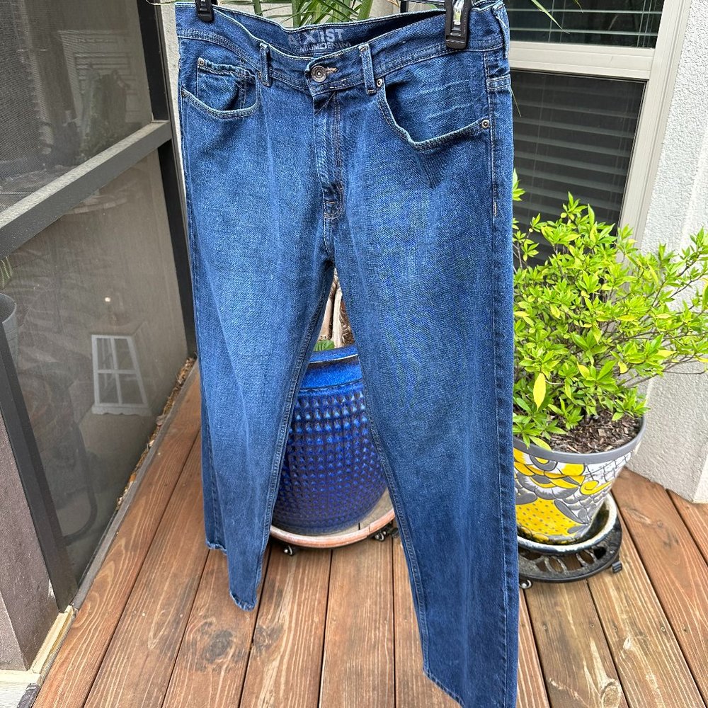 AXIST Men's Premium Denim Jeans 38x32